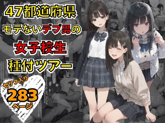 47都道府県  デブ男の女子校生種付ツアー エロ漫画（d_736728）